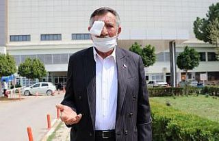 50 kuruşluk tuvalet parası için gözünden oldu