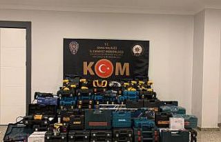 575 parça kaçak malzeme ele geçirildi