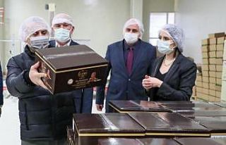 5 bin ton ürün ihraç edildi