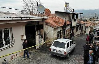 5 ev, 2 otomobilin küle döndüğü yangının boyutu...