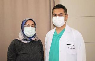 5 yıllık idrar kaçırma sorununa yarım saatte...