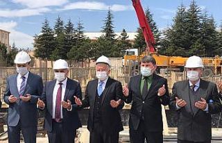 70 Kişilik erkek öğrenci yurdunun temeli atıldı