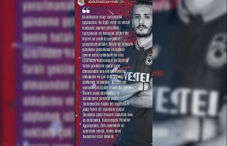 Abdulkadir Parmak özür diledi
