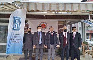 Adalet çalışanlarından 350 fidan