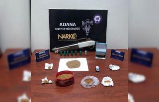 Adana’da bir haftada 70 bin hap, 52 kilo esrar ele...