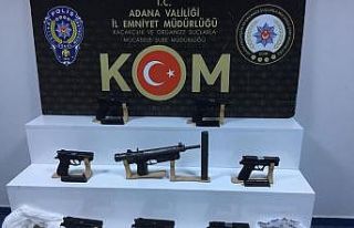 Adana’da silah kaçakçılığı operasyonu: 20...