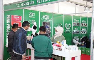 ADEM’li kadınların el emeği ürünleri sergilendi