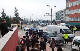 Adliye önünü karıştıran cinsel istismar davası