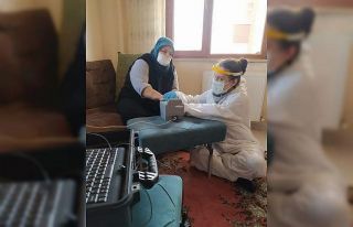 Adreste nüfus hizmeti veriliyor