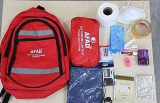 AFAD’tan kurum müdürlerine afet çantası