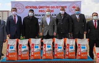 Ağrı’da Tohum Dağıtma Töreni düzenlendi