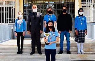 Ahmet Şerife Sanlı Ortaokulu satranç takımı online...