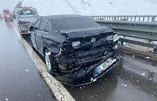 AK Parti Nevşehir milletvekili Menekşe trafik kazası...