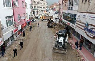 Akdağmadeni İstiklal Caddesinde Büyük Dönüşüm...