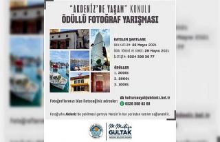Akdeniz Belediyesinden ödüllü fotoğraf yarışması