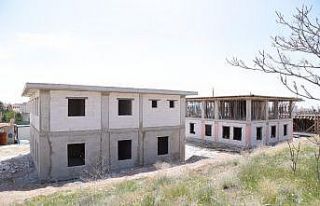 Aksaray’da Sevgi Evleri projesi hızla yükseliyor