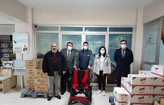 Akülü tekerlekli sandalyeler ihtiyaç sahiplerine...