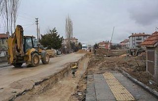 Akyurt’ta içme suyu hattı yapımına başlandı