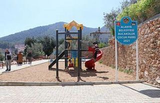 Alanya Belediyesi’nden Oba Mahallesi yeni çocuk...