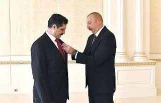 Aliyev’den görev süresi dolan Büyükelçi Erkan...