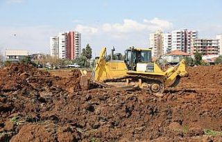 Alpaslan Türkeş Bulvarı’nda alt yapı çalışmaları...