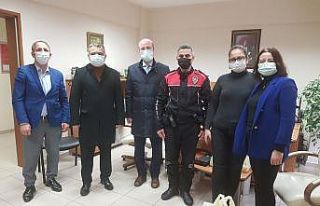 Altınküre Okulları’ndan Asayiş Şube Müdürlüğüne...