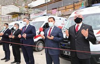 Amasya’da 4 yeni ambulans dualarla hizmete girdi
