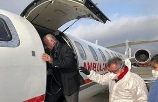Ambulans uçak, Türk iş adamı için havalandı