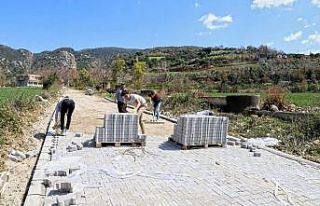 Andırın’a 6 bin metrekare parke yol
