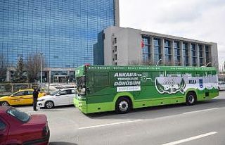 Ankara’da 23 EGO otobüsünün elektrikli otobüse...