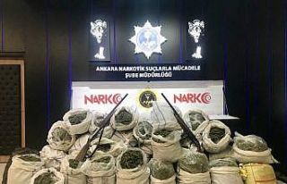 Ankara’da bir haftada gerçekleştirilen narkotik...