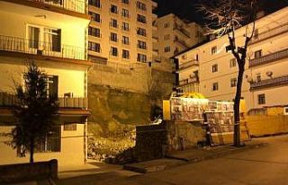Ankara’da çökme tehlikesi olan 8 katlı apartman...