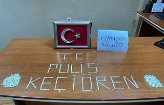 Ankara’da yakalanan uyuşturucu satıcısının...