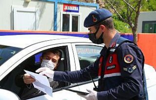 Artvin’de tam kapanma denetimleri sürüyor