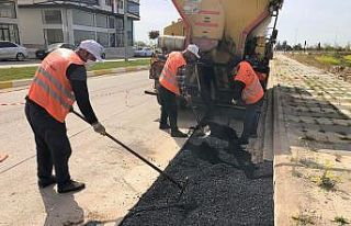 Asfalt çalışmaları sürüyor
