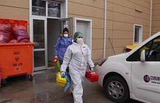 Aşı çalışmalarına 50 araçlık filo desteği