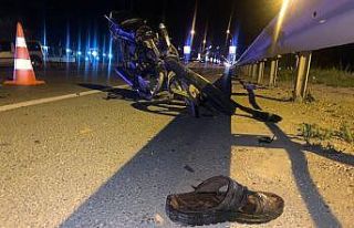 Askerden dönen genç kazada öldü