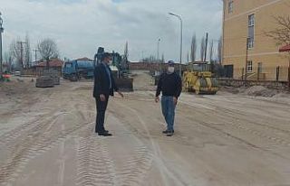 Aslanapa’da altyapı ve çevre düzenleme çalışmaları