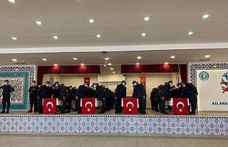 Aslanapa’da yemin töreni
