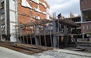 At arabasıyla inşaat malzemesi çalan hırsızlar...