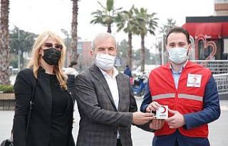 Atakum Genç Kızılay’dan kan bağışı kampanyası