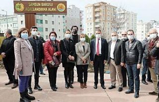 Atakum’da hukukçulara “Meslekte Vefa Bahçesi”