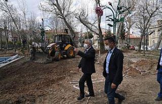 Atatürk Parkı yenileniyor