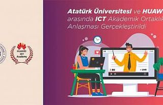 Atatürk Üniversitesi ve Huawei arasında ICT akademik...