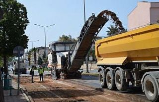 Aydın BŞB ekipleri Didim’de üst yapı çalışması...