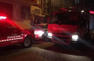 Aydın’da klima yangını apartmanı sokağa döktü