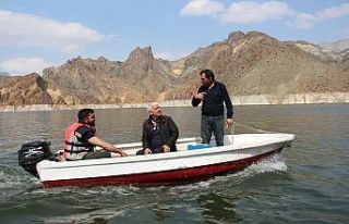 Ayvalı Barajında balık üretimi başladı