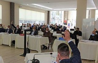 Bafra Belediyesi meclis toplantısı