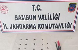 Bafra’da 19 tarihi sikke ele geçirildi
