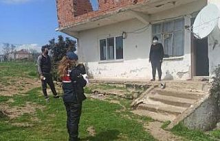 Bafra’da jandarma denetimleri